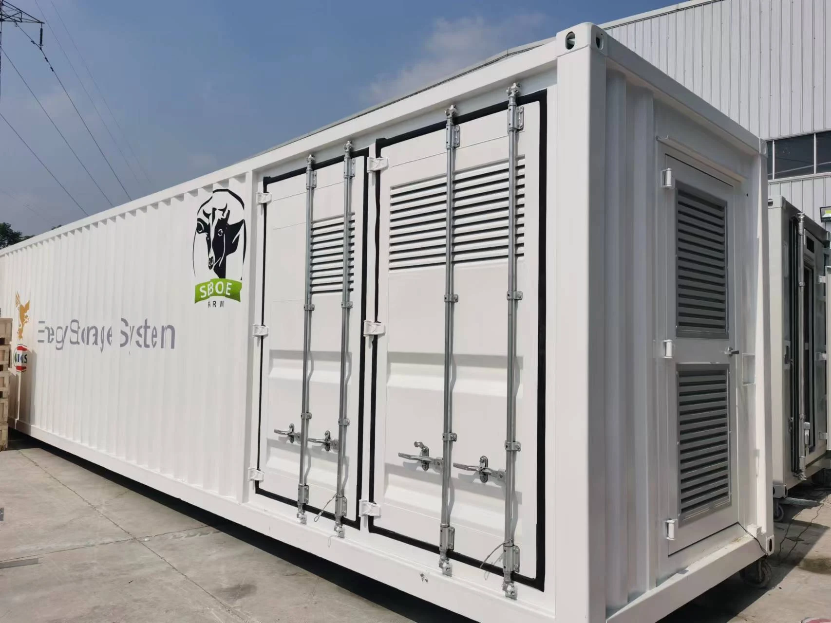 Containerized energy storage application reference
