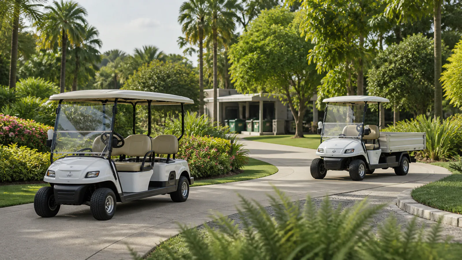Golf carts and resort vehicles application
