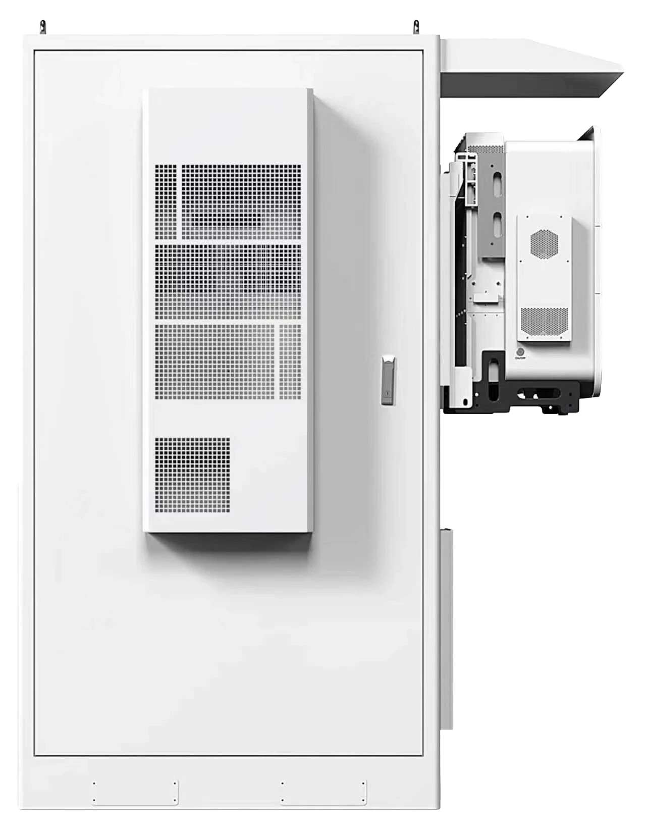 YAHUA Y241 outdoor energy-storage cabinet side view